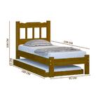 Bicama De Solteiro Imbuia Pérola Nemargi