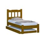 Bicama De Solteiro Imbuia Pérola Nemargi