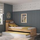 Bicama De Solteiro Para Colchão 188 X 78cm Com Baú Embutido M