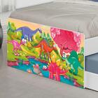 Bicama Dinossauros Coloridos Com Colchões