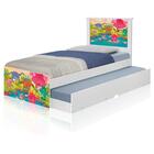 Bicama Dinossauros Coloridos Com Colchões