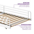 Bicama Em Ferro Aço Carbono Tubular Teko Casatema Madeiraorig