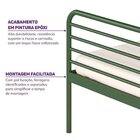 Bicama Em Ferro Aço Carbono Tubular Teko Casatema Madeiraorig