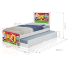 Bicama Futebol Meninos Com Colchões