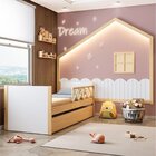 Bicama Garden Solteiro Com Grade E Moldura Com Led Casatema M