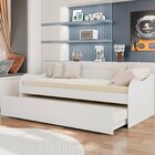 Bicama Infantil 100% Mdf Babá Ariel Branco