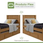 Bicama Infantil 2 Gavetas Athenas Kids Amêndoa Clean/off White