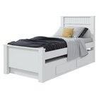 Bicama Infantil 2 Gavetas Athenas Kids Branco