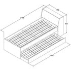 Bicama Infantil Bb-28  Branco