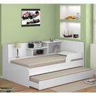 Bicama Infantil Com Estante Branco Multimóveis