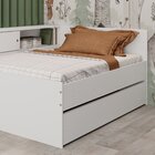 Bicama Infantil Com Modulo Lateral  Branco