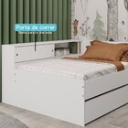 Bicama Infantil Com Modulo Lateral  Branco