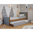 Bicama Infantil Nina Cimol Grafite/savana