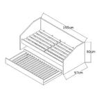Bicama Infantil Paralela Double F04 Branco