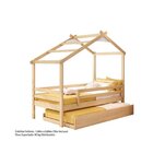 Bicama Infantil Prime House Com Telhado V Casatema Madeiraori