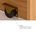 Bicama Infantil Prime Madeira Maciça Mel Housin