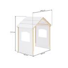 Bicama Infantil Solteiro Casinha Madeira Maciça E Mdf Casatem