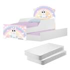 Bicama Infantil Uly Unicórnio Bebê Com Colchões