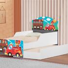 Bicama Infantil Uly Ursinho Bombeiro Com Colchão