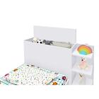 Bicama Infantil Zebry Com Baú Branco