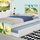 Bicama Juvenil Adesivada Dinossauros Irmãos