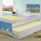 Bicama Juvenil Adesivada Fundo Do Mar