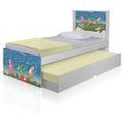 Bicama Juvenil Adesivada Fundo Do Mar