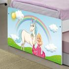 Bicama Juvenil Adesivada Princesa Encantada Com Colchões