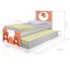 Bicama Juvenil Adesivada Ursinhos De Pelúcia Com Colchões