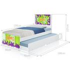 Bicama Juvenil Massinha Meninos Com Colchões