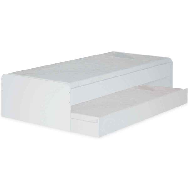 Bicama Juvenil Solteiro New Fashion Branco Casa Chick