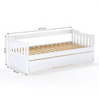 Bicama Madeira Macica Branco Mobilistore