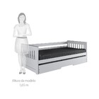 Bicama Mission Estilo Sofá em Madeira Maciça/MDF - Branco