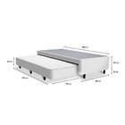 Bicama Molejo Basic Solteiro Yescasa Branco