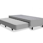 Bicama Molejo Basic Solteiro Yescasa Cinza