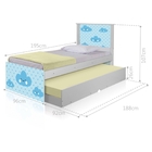 Bicama Nuvem Menino Com Colchões