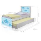 Bicama Nuvem Menino Com Colchões