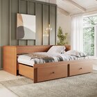 Bicama Palino 90x190cm Em Madeira Maciça Amendoa