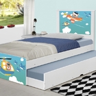 Bicama Patrulha Animal Com Colchões