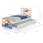 Bicama Patrulha Ursinhos Com Colchões