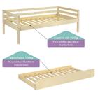 Bicama Prime Juvenil Natural Em Madeira Maciça - Casatema