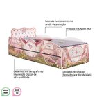Bicama Reino Mágico Fun 76 X 201 X 93,5 Rosa