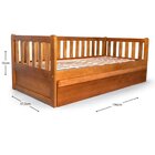 Bicama Reto 100% Madeira Maciça Mogno Mel