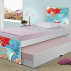 Bicama Sereia Ruiva Com Colchões