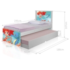 Bicama Sereia Ruiva Com Colchões