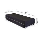 Bicama Solteiro 88x188x36cm Suede Com Colchão Auxiliar D23 78