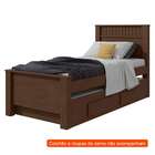 Bicama Solteiro Athenas Imbuia Clean