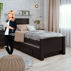 Bicama Solteiro Athenas Preta