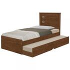 Bicama Solteiro Barcelona Mel Com Colchões