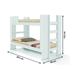 Bicama Solteiro Barcelona Mel Com Colchões